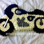 BSA motorbike bespoke funeral tributes hydes florist doncaster