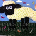 shaun the sheep bespoke funeral tributes hydes florists doncaster