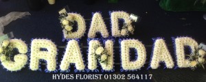 funeral letters hydes florist doncaster         